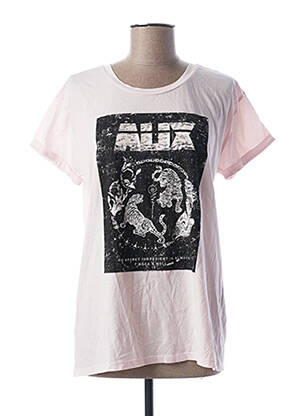 T-shirt rose ALIX pour femme