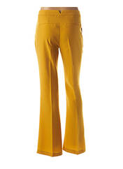 Pantalon flare jaune YAYA pour femme seconde vue