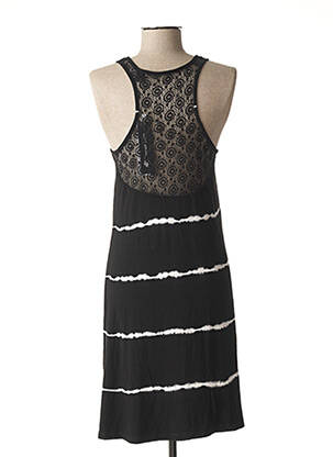 Robe mi-longue col rond noir O'NEILL femme