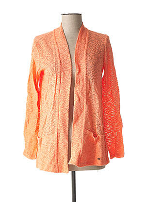 Gilet manches longues stretch orange O'NEILL femme