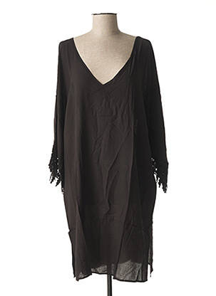 Tunique manches longues col v noir O'NEILL femme