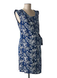 Robe maternité sans manche bleu COLLINE femme