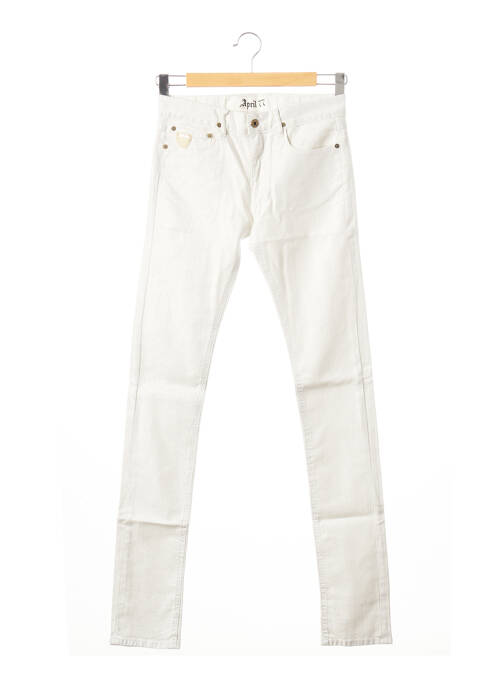 Pantalon slim gris APRIL 77 pour femme