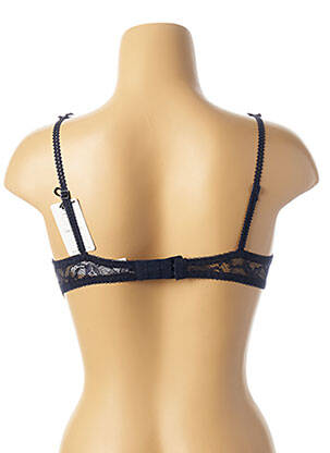 Soutien-gorge tissage dentelle haut soutien-gorge moulé bleu AUBADE femme