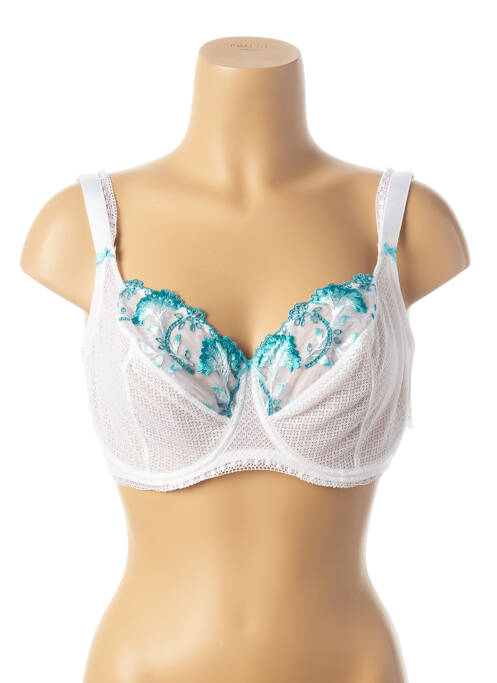 Soutien-gorge broderie blanc AUBADE femme