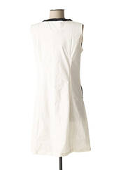Robe courte blanc L33 pour femme seconde vue
