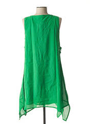 Robe mi-longue vert VIRGINIE & MOI pour femme seconde vue