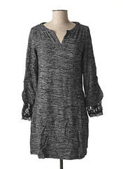 Robe pull noir L33 pour femme seconde vue