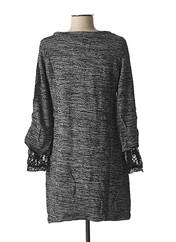 Robe pull noir L33 pour femme seconde vue