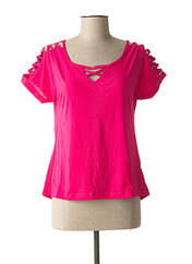 T-shirt rose L33 pour femme seconde vue