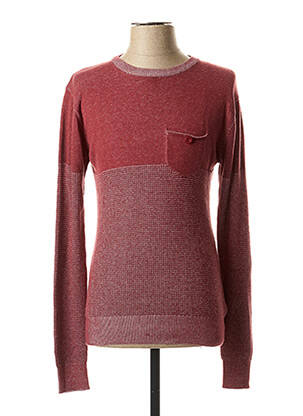 Pull rouge EBOUND pour homme