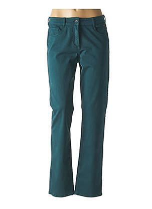 Pantalon droit vert ARMOR LUX pour femme