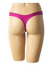 Tanga rose ROSY pour femme seconde vue