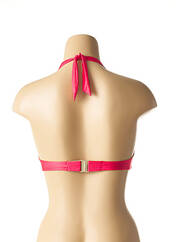 Haut de maillot de bain rose CHANTELLE pour femme seconde vue