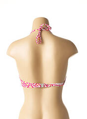 Haut de maillot de bain rose PASSIONATA pour femme seconde vue