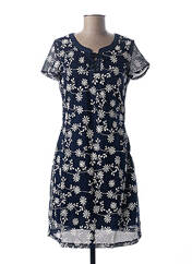 Robe mi-longue bleu L33 pour femme seconde vue