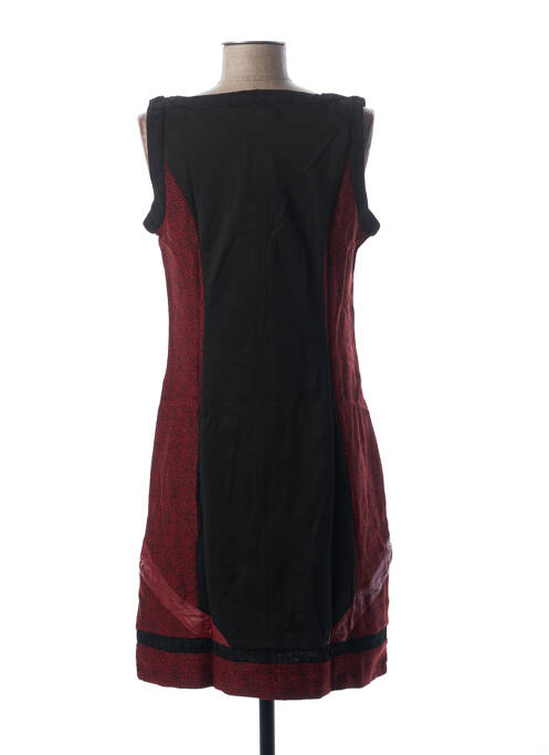 Robe mi-longue rouge L33 femme