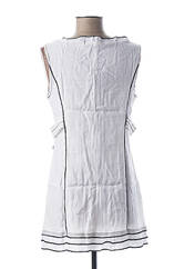Robe courte blanc VIRGINIE & MOI pour femme seconde vue