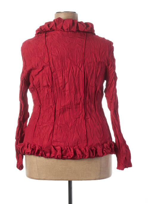 Veste casual rouge L33 pour femme