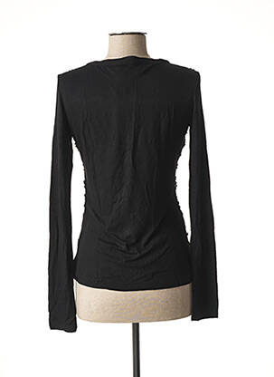 Top manches longues manches longues noir VIRGINIE & MOI femme