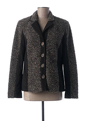 Blazer coupe cintrée marron FRANCE RIVOIRE femme