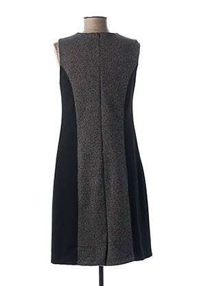 Robe mi-longue sans manche sans manche gris GUY DUBOUIS femme