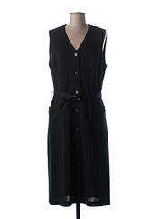 Robe mi-longue noir FRANCE RIVOIRE pour femme seconde vue