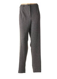 Pantalon coupe droite taille haute gris GUY DUBOUIS femme