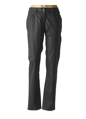 Pantalon coupe droite taille normale noir MERI & ESCA femme