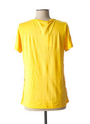 T-shirt jaune KALISSON pour femme seconde vue