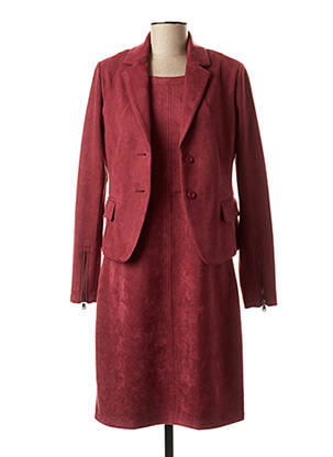 Ensemble robe rouge MALVIN pour femme