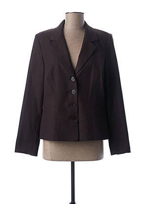 Blazer poignets boutonnés marron PAUPORTÉ femme