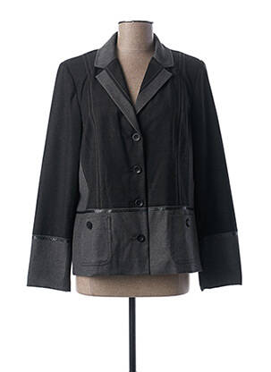 Veste casual epaulette gris PAUPORTÉ femme