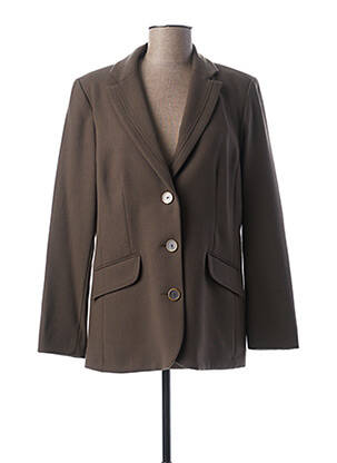 Veste casual epaulette gris WEINBERG femme