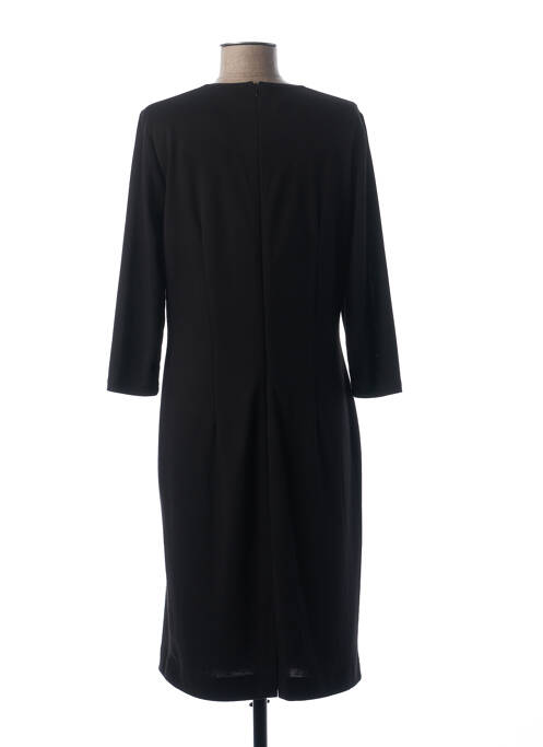 Robe mi-longue noir PAUPORTÉ pour femme