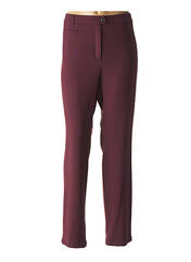 Pantalon slim violet WEINBERG pour femme seconde vue