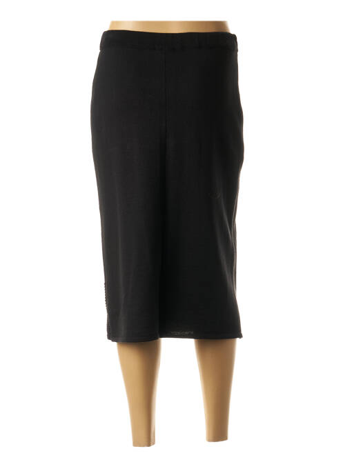 Jupe mi-longue noir PAUPORTÉ pour femme