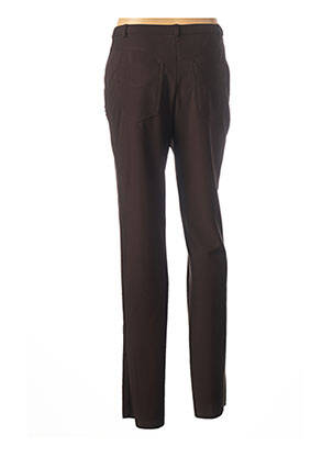 Pantalon droit stretch taille normale marron PAUPORTÉ femme
