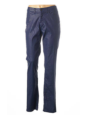 Pantalon droit bleu PAUPORTÉ pour femme
