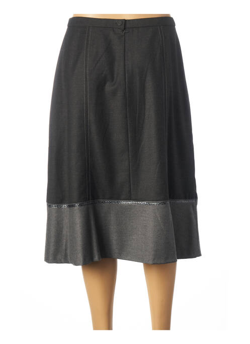 Jupe mi-longue coupe évasée gris PAUPORTÉ femme