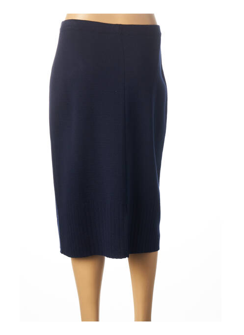 Jupe mi-longue bleu PAUPORTÉ pour femme