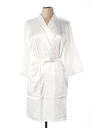 Robe de chambre blanc ROSE POMME pour femme