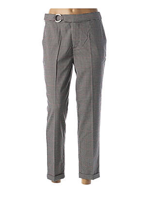 Pantalon 7/8 stretch taille normale gris SALSA femme