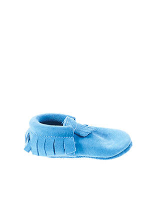Chaussons/pantoufles fermeture elastique bleu HIPPIE YA garçon