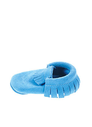 Chaussons/pantoufles fermeture elastique bleu HIPPIE YA garçon
