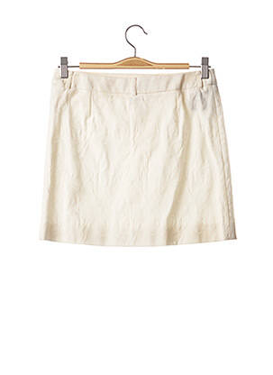 Jupe courte taille normale blanc TEENFLO femme