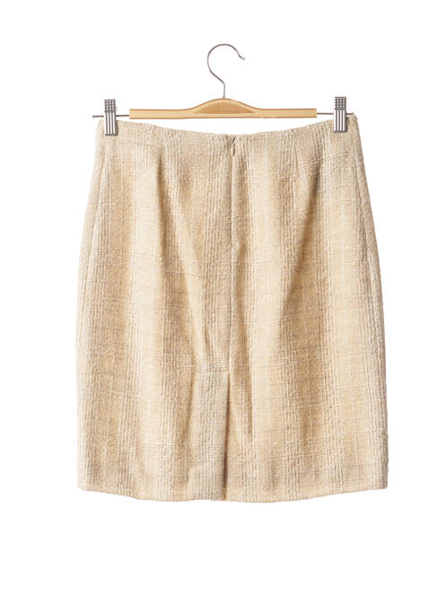 Jupe courte beige TEENFLO pour femme