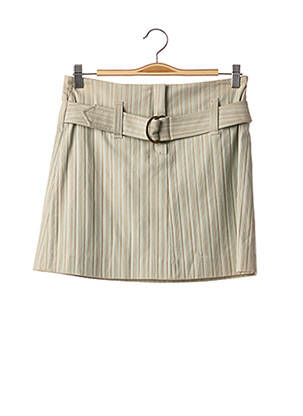 Jupon /fond de robe coupe droite vert TEENFLO femme