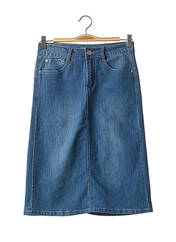 Jupe mi-longue bleu BS JEANS pour femme seconde vue