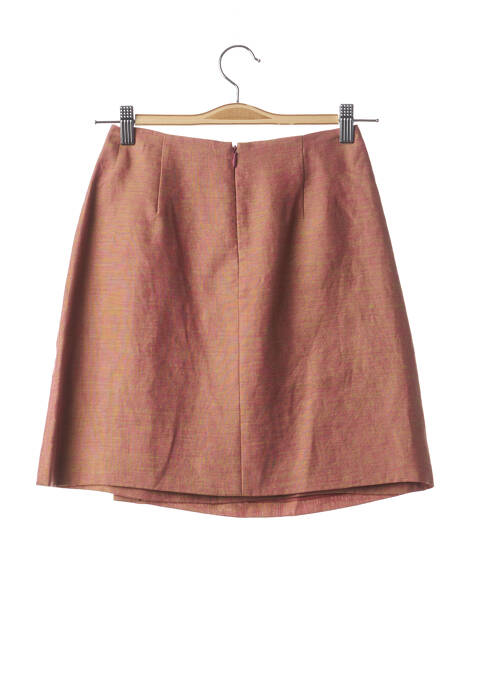 Jupe courte orange TEENFLO pour femme